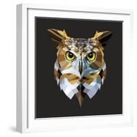 Owl-Lora Kroll-Framed Art Print