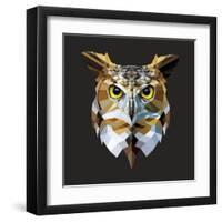 Owl-Lora Kroll-Framed Art Print