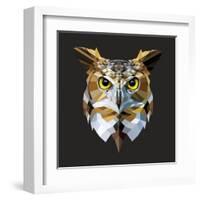 Owl-Lora Kroll-Framed Art Print