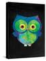 Owl-Victoria Brown-Stretched Canvas