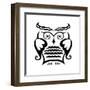 Owl-matik22-Framed Art Print