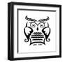 Owl-matik22-Framed Art Print