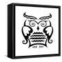 Owl-matik22-Framed Stretched Canvas