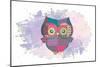 Owl-Victoria Brown-Mounted Premium Giclee Print