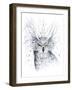 Owl-JoJoesArt-Framed Giclee Print