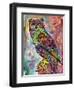 Owl-Dean Russo-Framed Premium Giclee Print