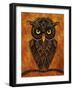Owl-Tina Nichols-Framed Giclee Print
