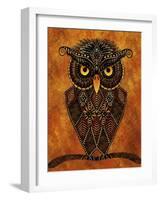 Owl-Tina Nichols-Framed Giclee Print