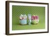 Owls and Tiny Boy Bunny-null-Framed Photographic Print