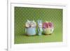 Owls and Tiny Boy Bunny-null-Framed Photographic Print