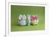 Owls and Tiny Boy Bunny-null-Framed Photographic Print