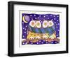 Owls by Night-Cathy Baxter-Framed Giclee Print