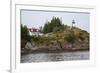 Owls Head Lighthouse, Rockland Harbor, Maine-George Oze-Framed Photographic Print