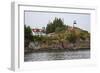 Owls Head Lighthouse, Rockland Harbor, Maine-George Oze-Framed Photographic Print