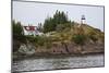 Owls Head Lighthouse, Rockland Harbor, Maine-George Oze-Mounted Photographic Print