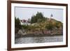 Owls Head Lighthouse, Rockland Harbor, Maine-George Oze-Framed Photographic Print