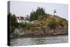 Owls Head Lighthouse, Rockland Harbor, Maine-George Oze-Stretched Canvas