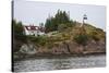 Owls Head Lighthouse, Rockland Harbor, Maine-George Oze-Stretched Canvas