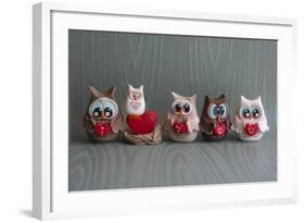 Owls I Love You-null-Framed Photographic Print