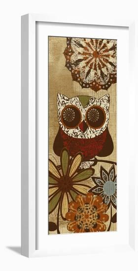 Owls Wisdom II-Katrina Craven-Framed Art Print