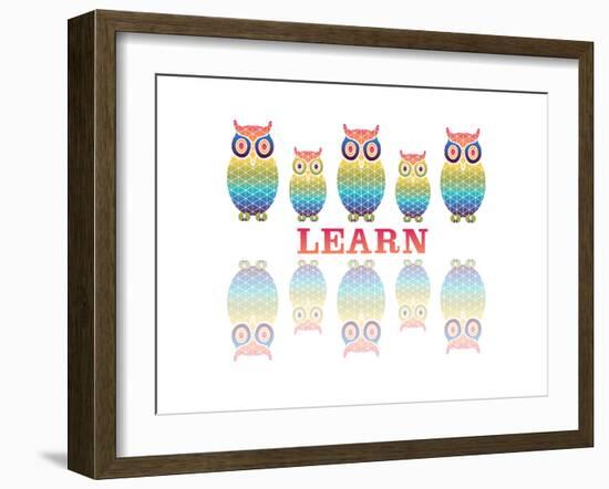 Owls-Mindy Howard-Framed Giclee Print