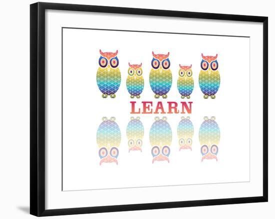 Owls-Mindy Howard-Framed Giclee Print