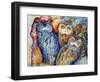 Owls-Oxana Zaika-Framed Giclee Print