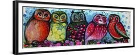 Owls-Oxana Zaika-Framed Giclee Print