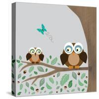 Owls-Lauren Gibbons-Stretched Canvas