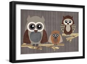 Owls-Erin Clark-Framed Premium Giclee Print