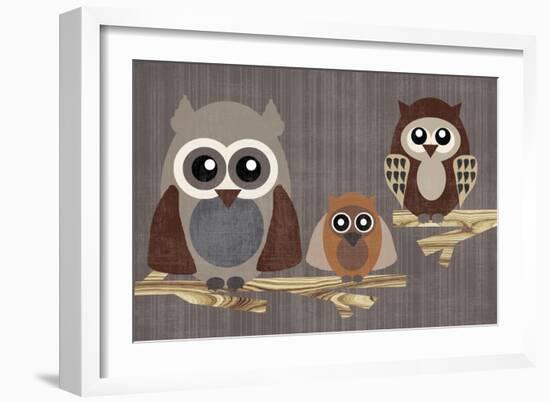 Owls-Erin Clark-Framed Premium Giclee Print