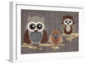 Owls-Erin Clark-Framed Premium Giclee Print