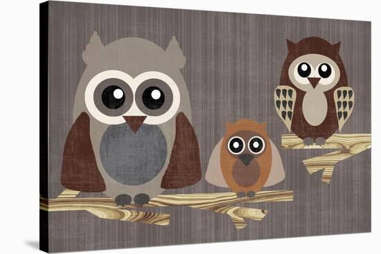 Owls-Erin Clark-Stretched Canvas