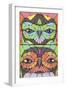 Owls-Ric Stultz-Framed Giclee Print