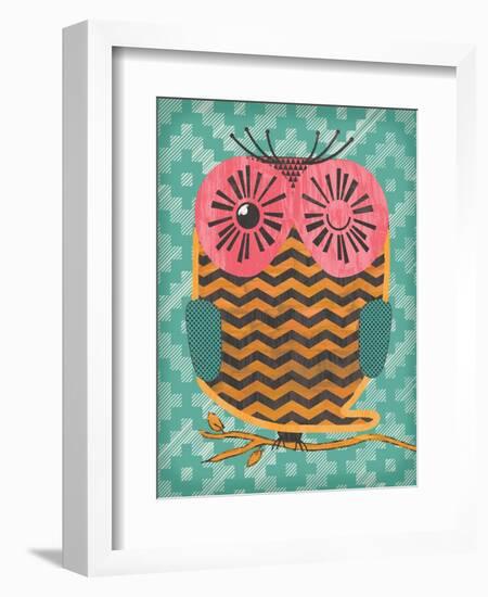 Owltastic-Ashley Sta Teresa-Framed Art Print