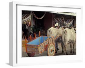 Ox Cart in Artesan Town of Sarchi, Costa Rica-Stuart Westmoreland-Framed Premium Photographic Print