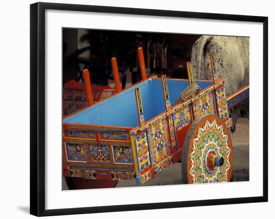 Ox Cart in Artesan Town of Sarchi, Costa Rica-Stuart Westmoreland-Framed Photographic Print