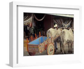 Ox Cart in Artesan Town of Sarchi, Costa Rica-Stuart Westmoreland-Framed Photographic Print