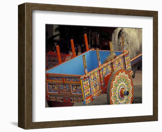 Ox Cart in Artesan Town of Sarchi, Costa Rica-Stuart Westmoreland-Framed Photographic Print