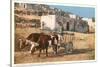 Ox Cart, Laguna Pueblo, New Mexico-null-Stretched Canvas