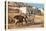 Ox Cart, Laguna Pueblo, New Mexico-null-Stretched Canvas