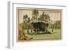 Ox Cart-null-Framed Giclee Print