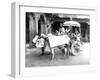 Ox-Drawn Cart, India, C.1907-null-Framed Premium Photographic Print