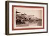 Ox Teams at Sturgis, D.T. [I.E. Dakota Territory]-John C. H. Grabill-Framed Giclee Print