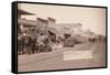 Ox Teams in the Dakota Territory-John C.H. Grabill-Framed Stretched Canvas