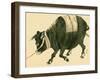 Ox-Bairei Kono-Framed Giclee Print