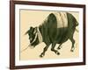 Ox-Bairei Kono-Framed Giclee Print