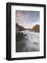 Oxararfoss River at sunrise, Thingvellir National Park, UNESCO World Heritage Site, Iceland, Polar -Jon Reaves-Framed Photographic Print