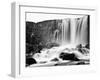 Oxararfoss Waterfall, Pingvellir National Park, Iceland-Nadia Isakova-Framed Photographic Print