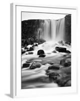 Oxararfoss Waterfall, Pingvellir National Park, Iceland-Nadia Isakova-Framed Photographic Print